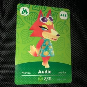 Animal Crossing amiibo - Audie - card 428